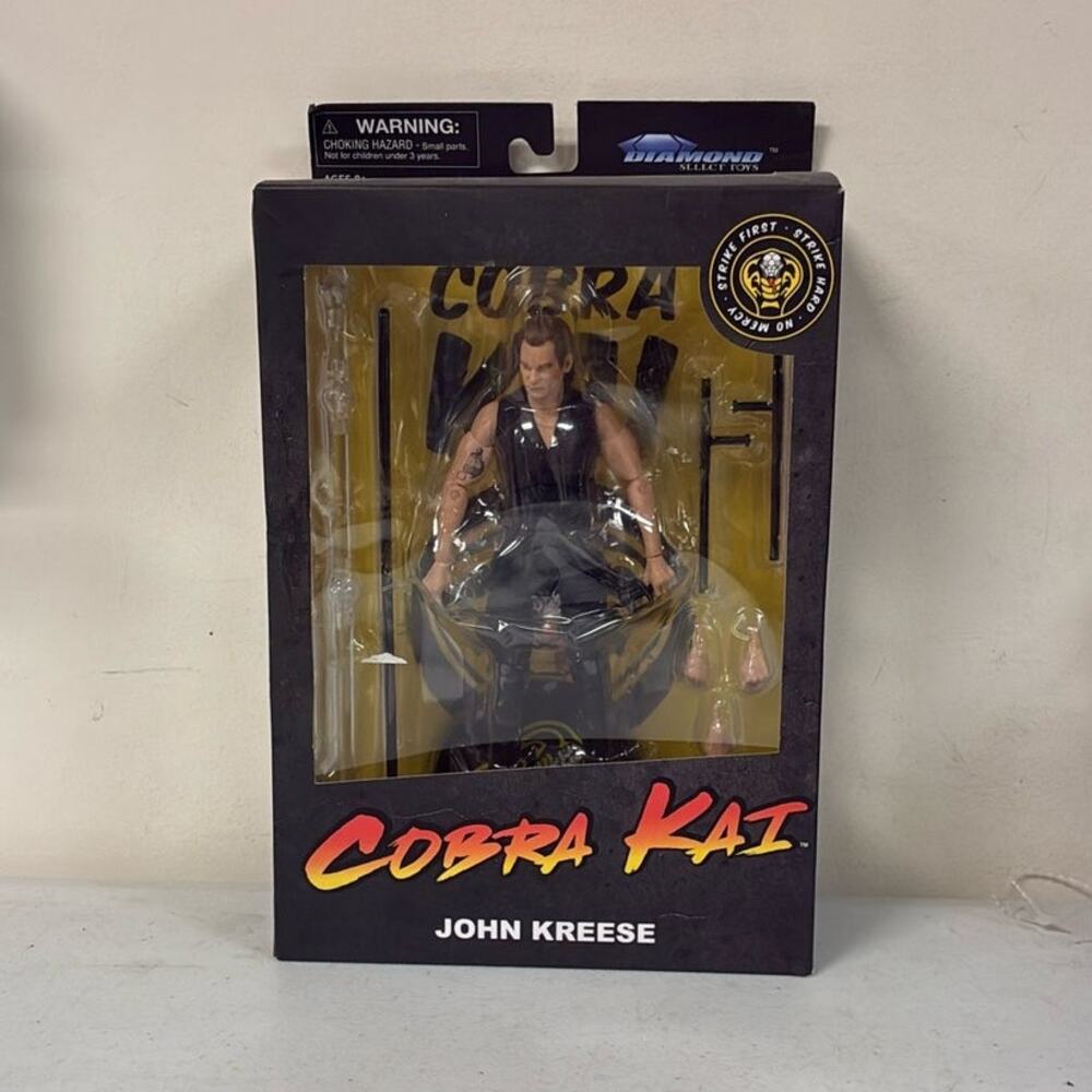 Cobra Kai John Kreese Action Figure By Diamond Select Toys